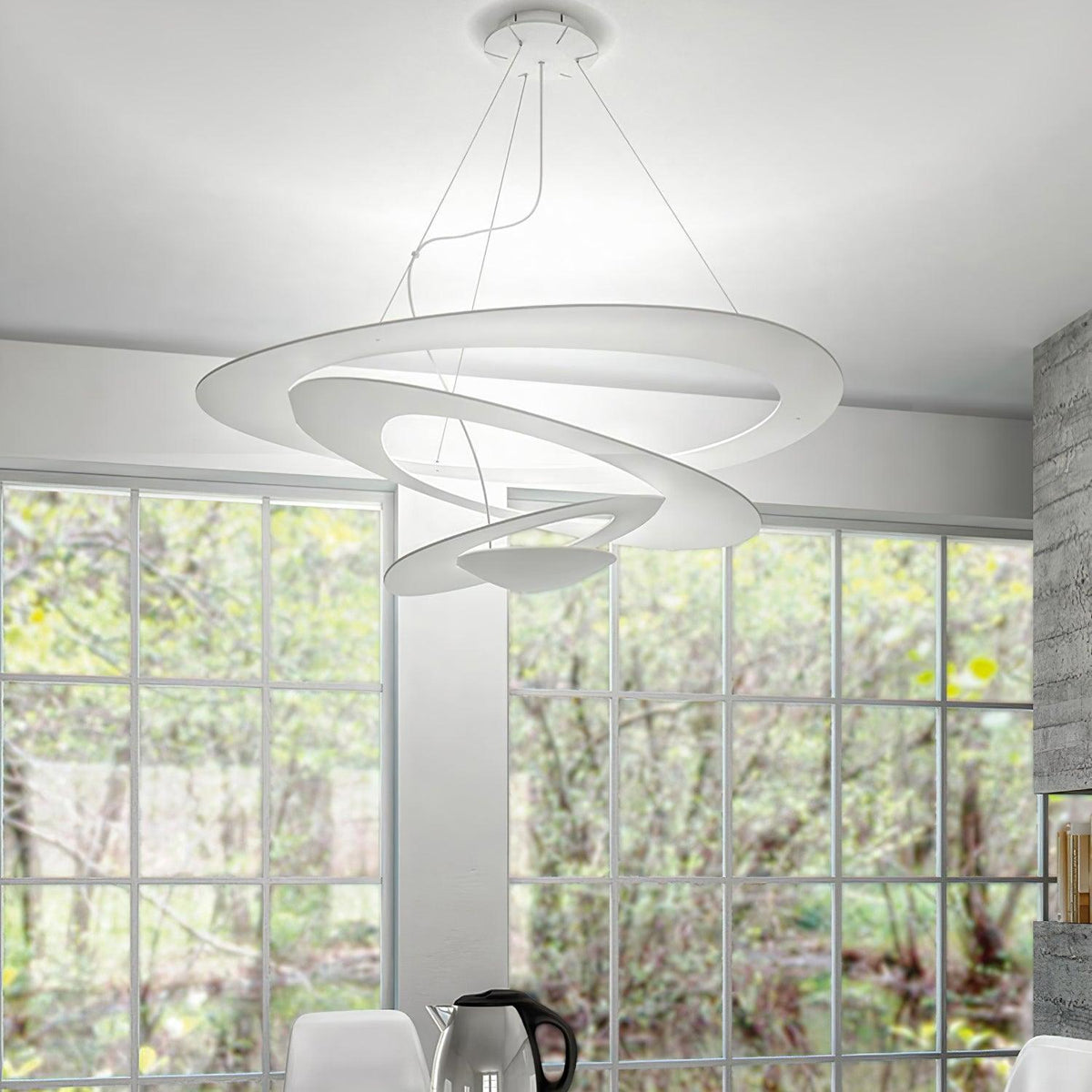 Invervale Metal Pendant Light-Moonnatur
