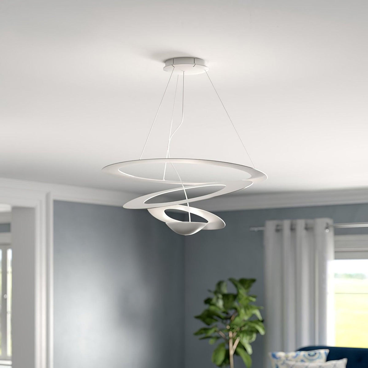 Invervale Metal Pendant Light-Moonnatur