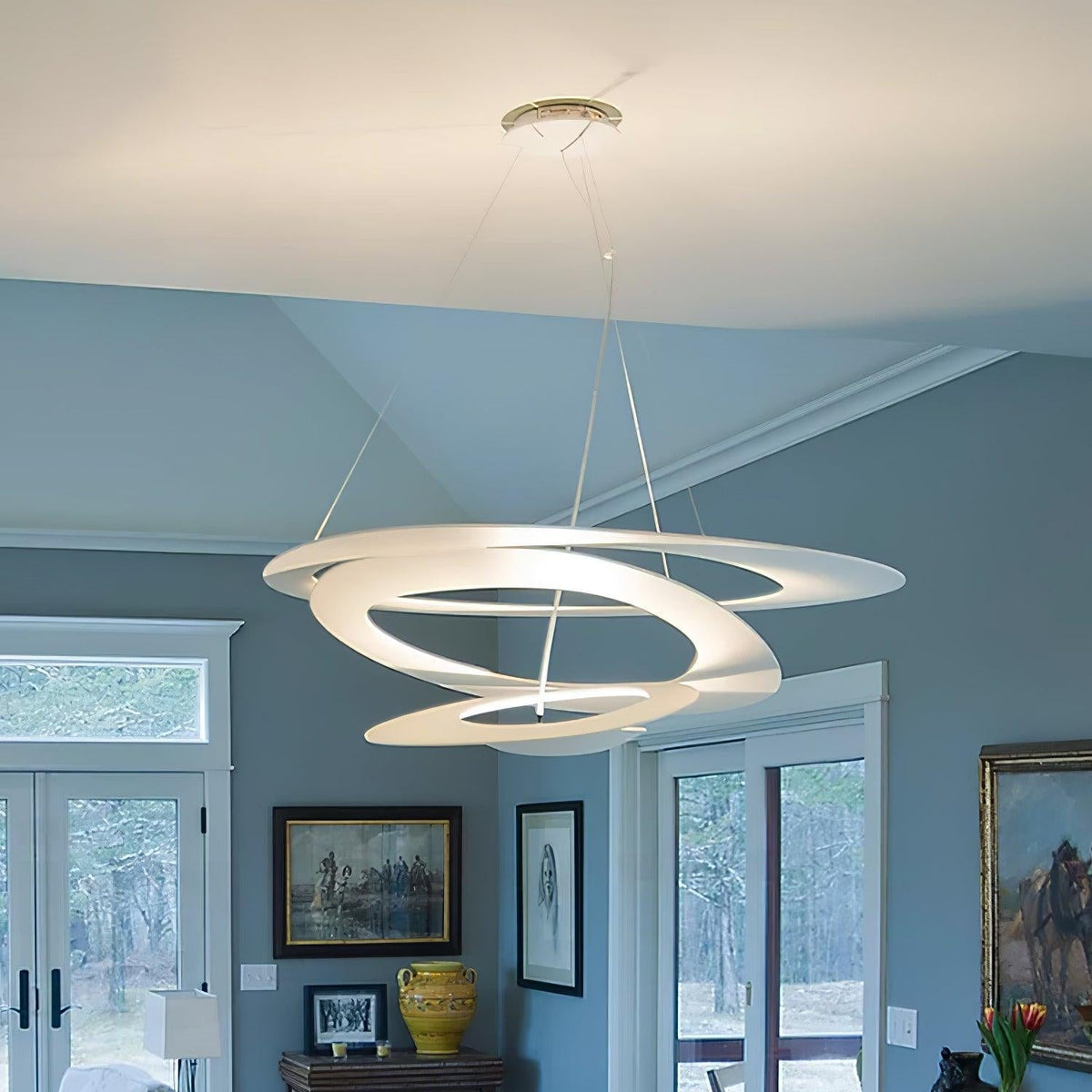 Invervale Metal Pendant Light-Moonnatur
