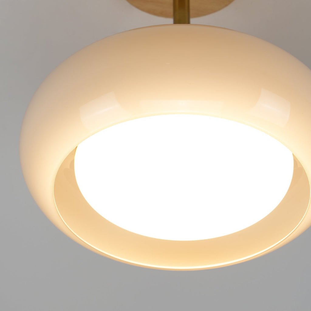 Urenena Glass Ceiling Light-Moonnatur