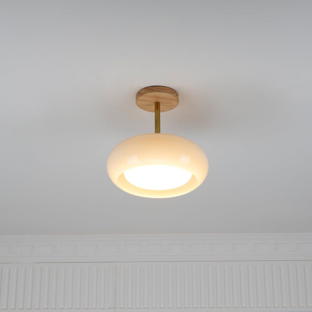 Urenena Glass Ceiling Light-Moonnatur