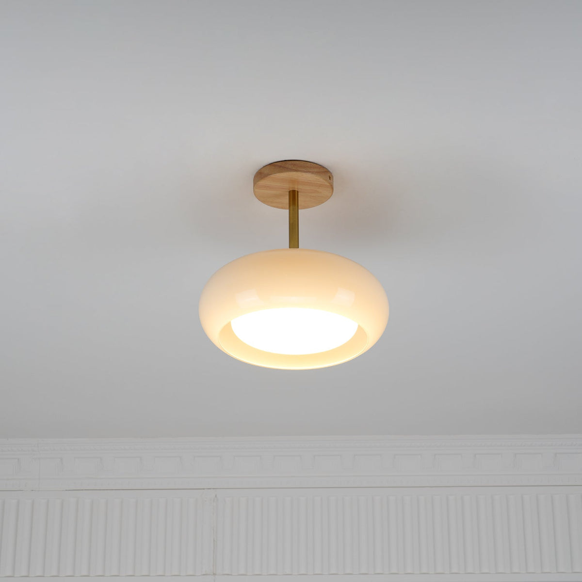 Urenena Glass Ceiling Light-Moonnatur