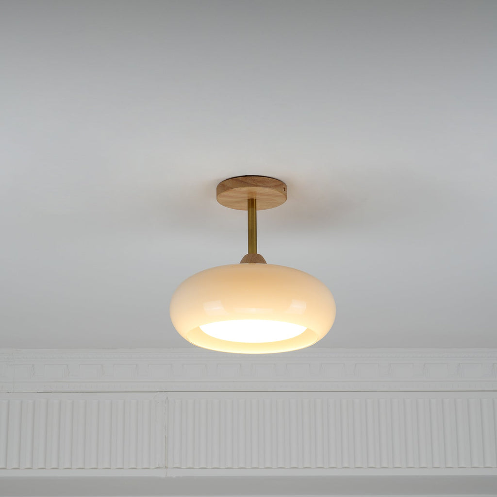 Urenena Glass Ceiling Light-Moonnatur