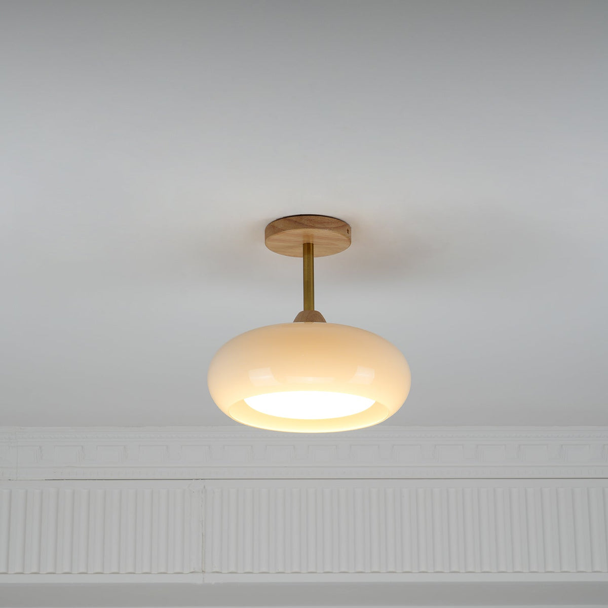 Urenena Glass Ceiling Light-Moonnatur