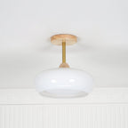 Urenena Glass Ceiling Light-Moonnatur