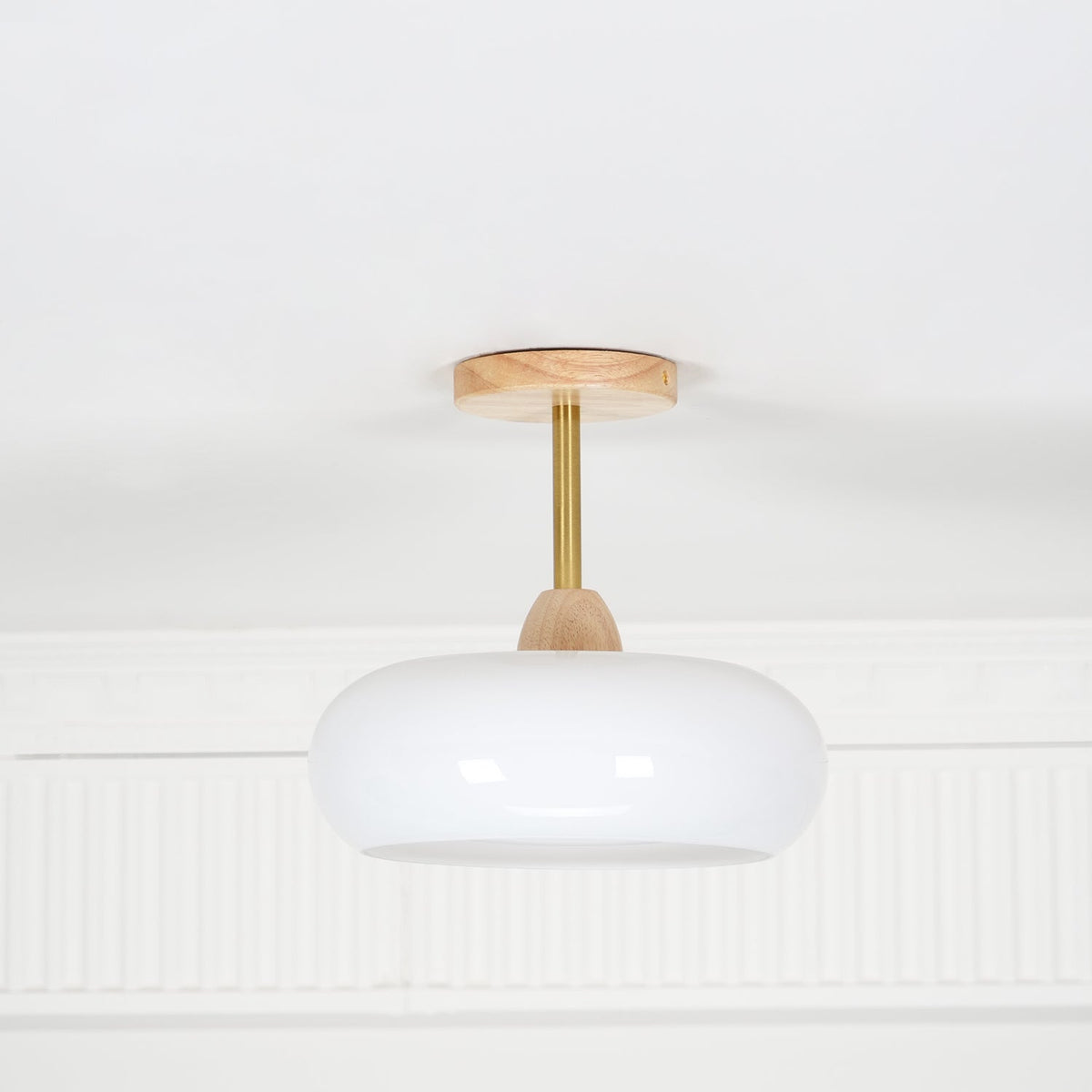 Urenena Glass Ceiling Light-Moonnatur