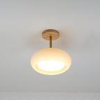 Urenena Glass Ceiling Light-Moonnatur