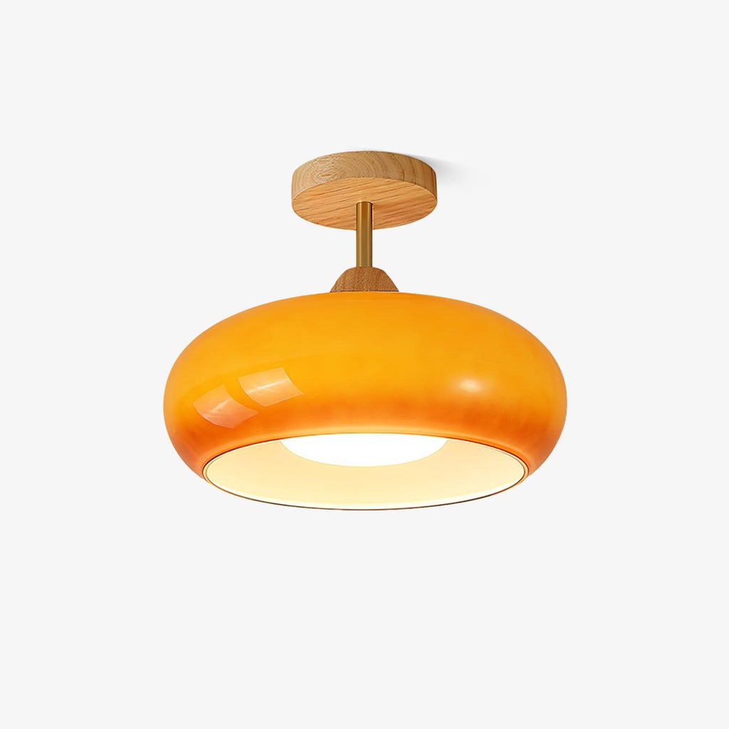 Urenena Glass Ceiling Light-Moonnatur