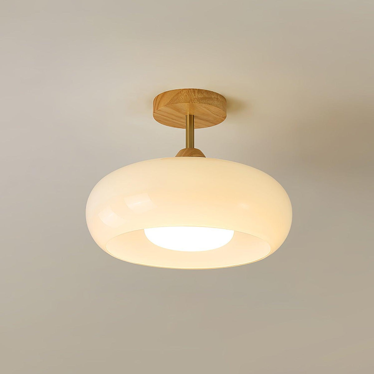 Urenena Glass Ceiling Light-Moonnatur