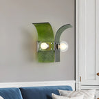 Tildenford Glass Wall Light-Moonnatur