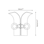 Tildenford Glass Wall Light-Moonnatur