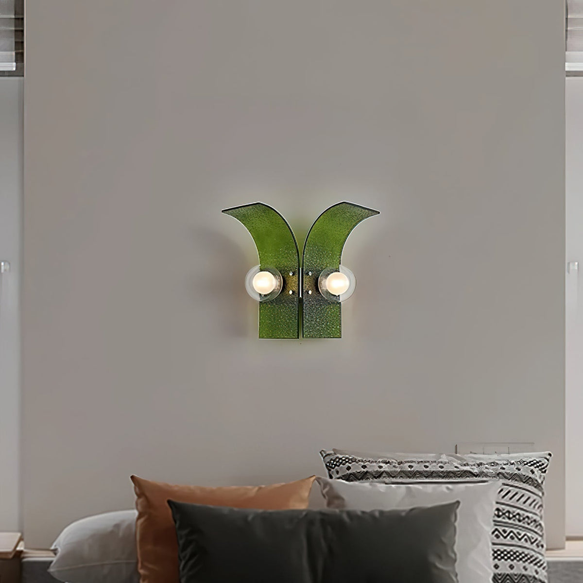 Tildenford Glass Wall Light-Moonnatur