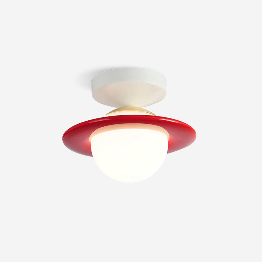 Hatherheath Carbon Steel Ceiling Light-Moonnatur