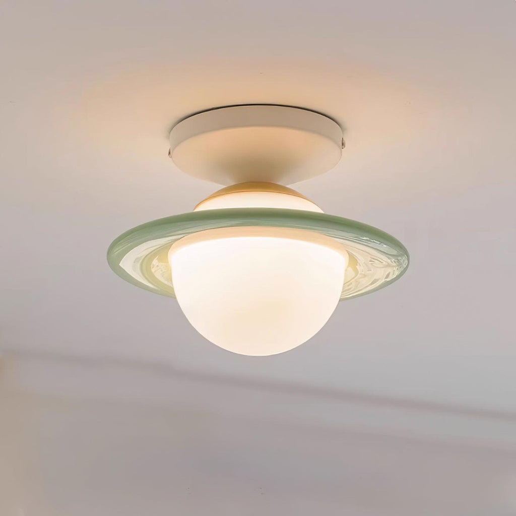 Hatherheath Carbon Steel Ceiling Light-Moonnatur