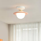 Hatherheath Carbon Steel Ceiling Light-Moonnatur