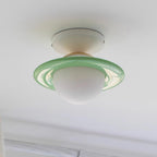 Hatherheath Carbon Steel Ceiling Light-Moonnatur
