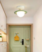 Hatherheath Carbon Steel Ceiling Light-Moonnatur