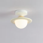 Hatherheath Carbon Steel Ceiling Light-Moonnatur
