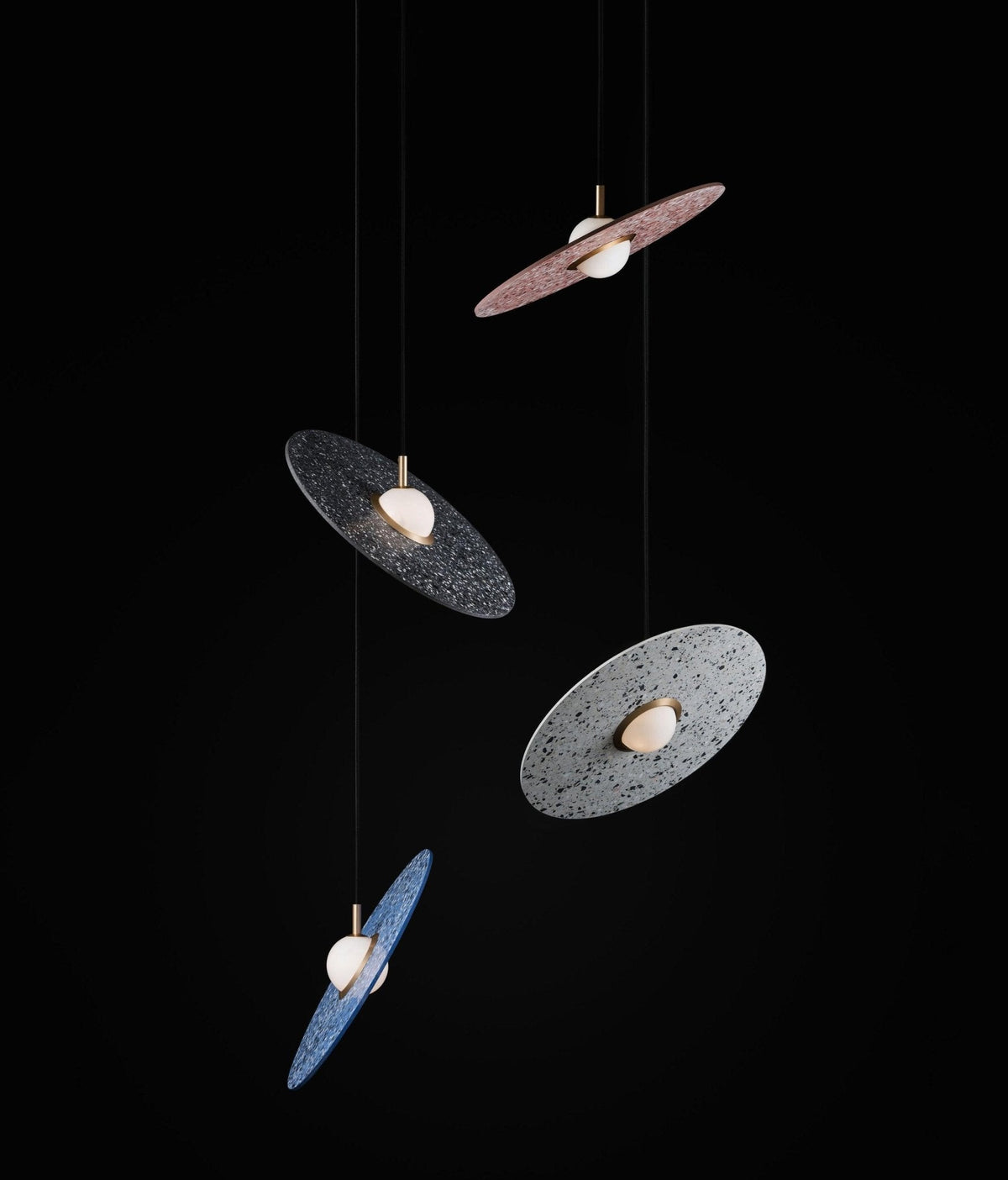 Calderune Terrazzo Pendant Light-Moonnatur