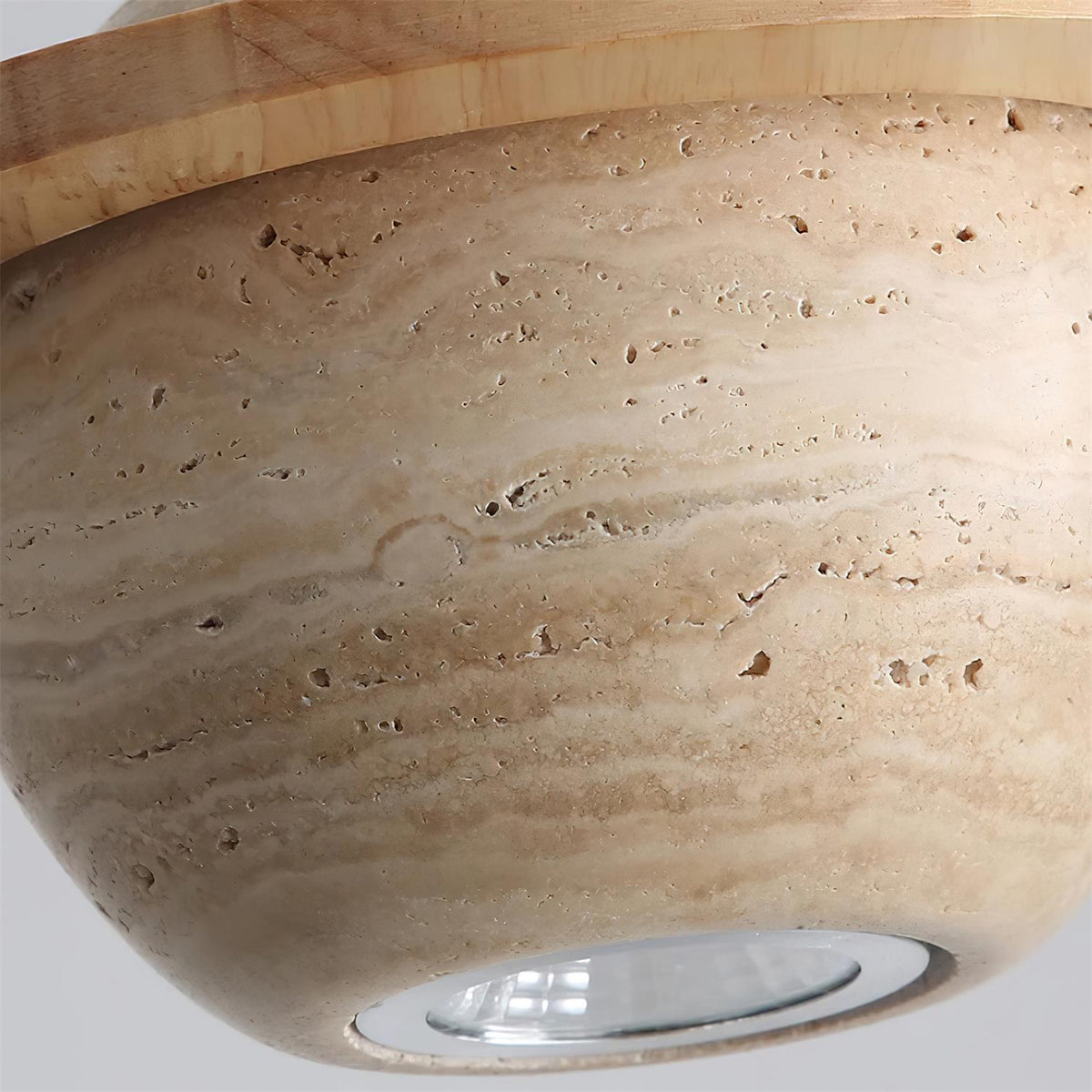 Galdenwood Travertine Pendant Light-Moonnatur