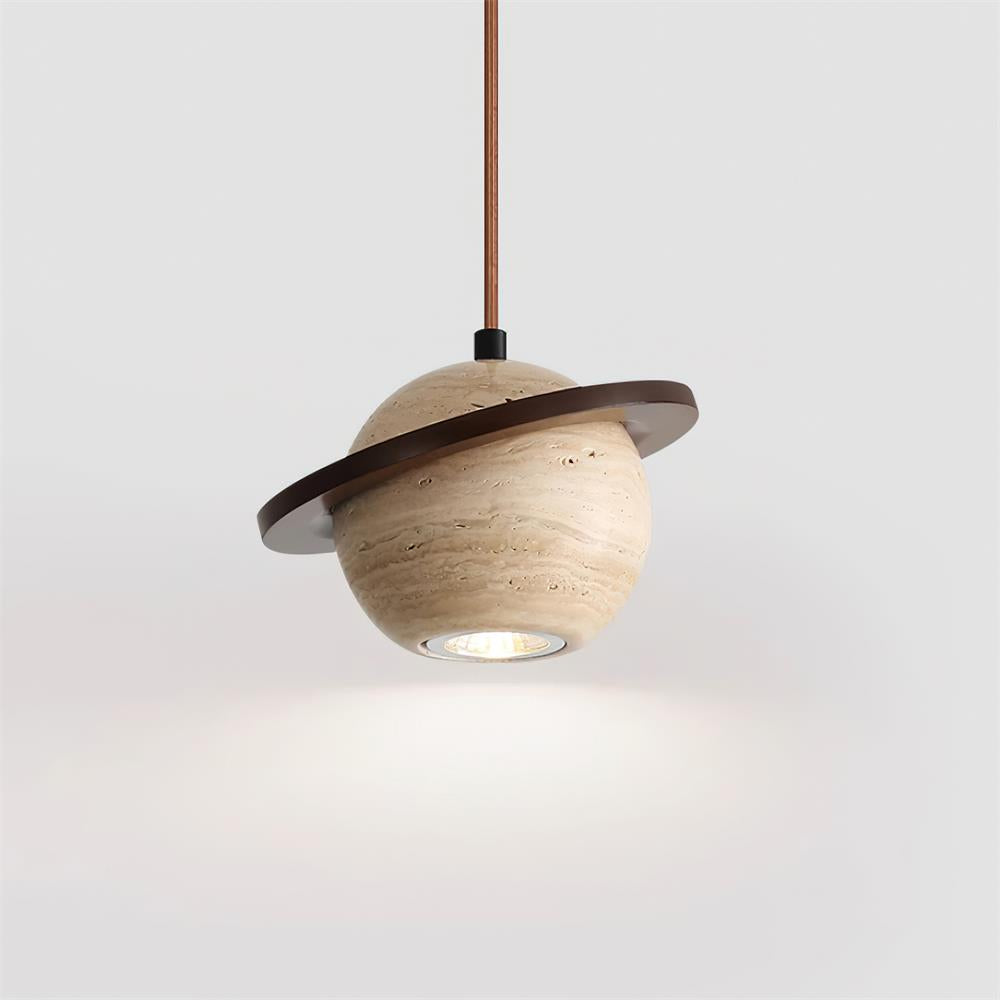 Galdenwood Travertine Pendant Light-Moonnatur