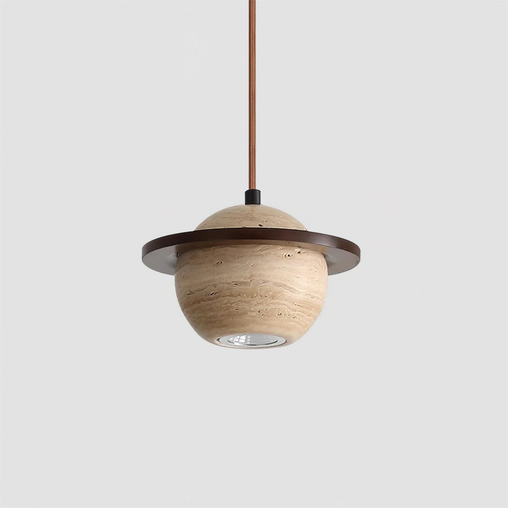 Galdenwood Travertine Pendant Light-Moonnatur