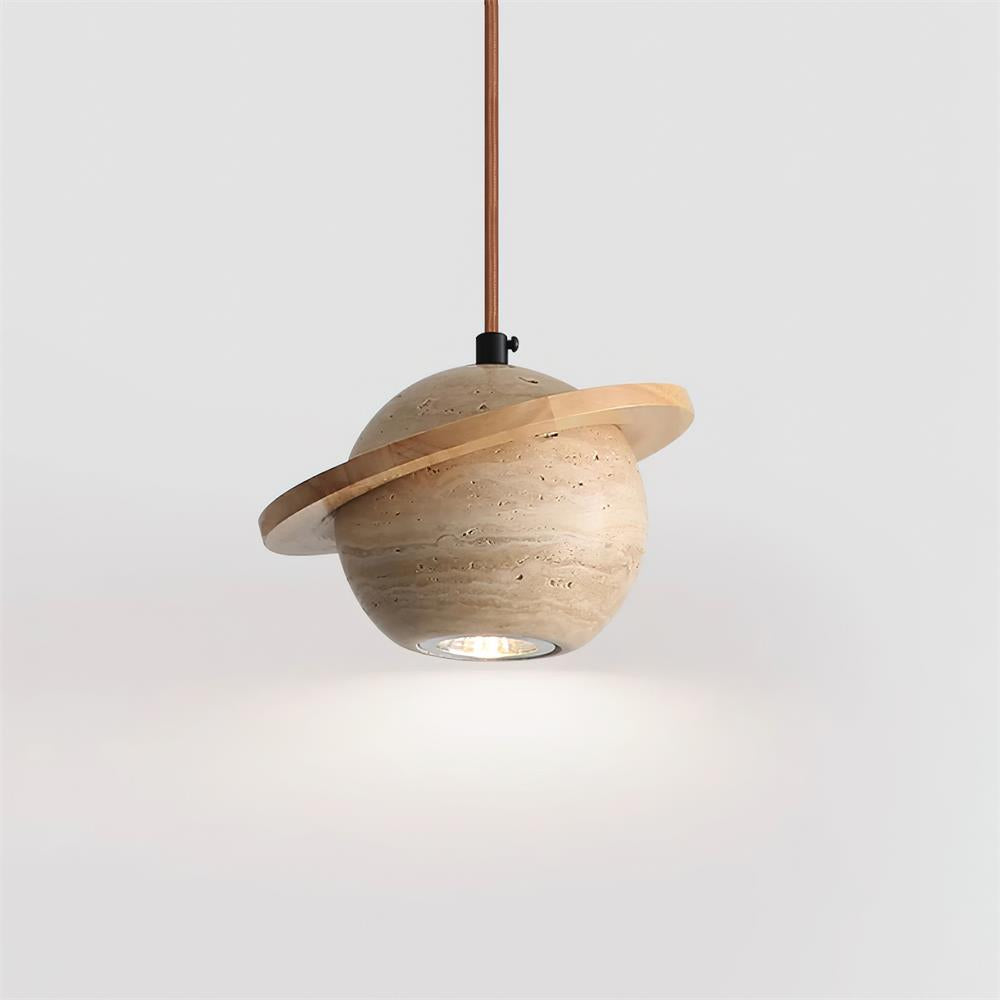 Galdenwood Travertine Pendant Light-Moonnatur