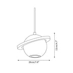Galdenwood Travertine Pendant Light-Moonnatur