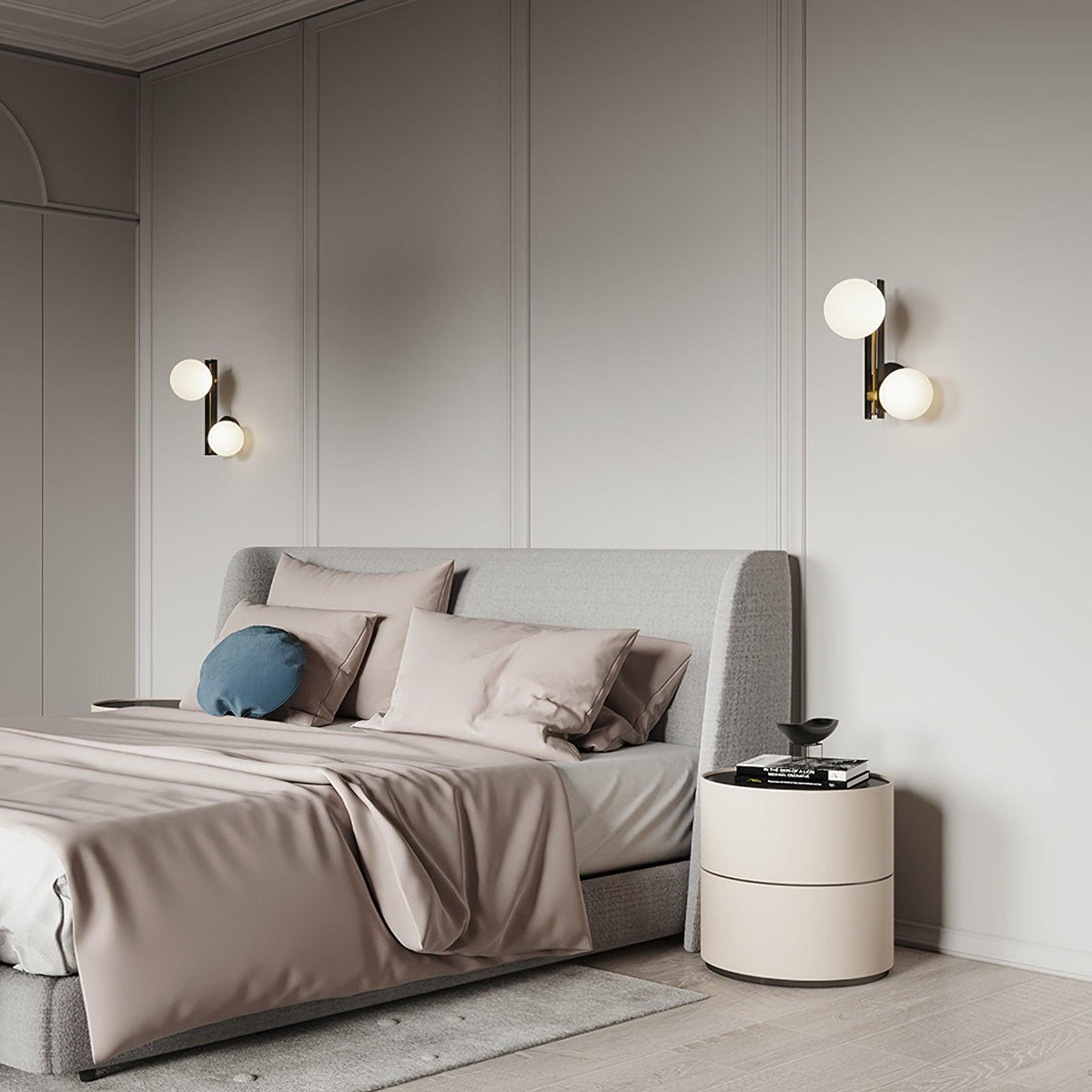 Osternaria Glass Wall Light-Moonnatur