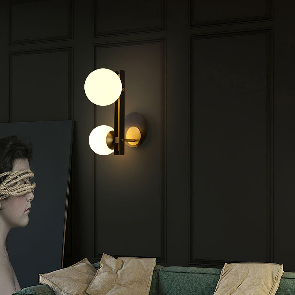 Osternaria Glass Wall Light-Moonnatur