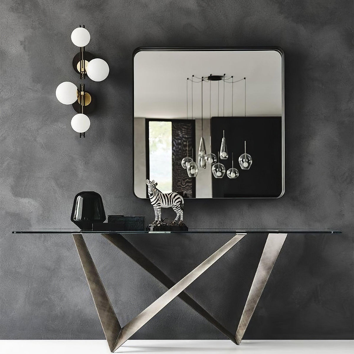 Osternaria Glass Wall Light-Moonnatur