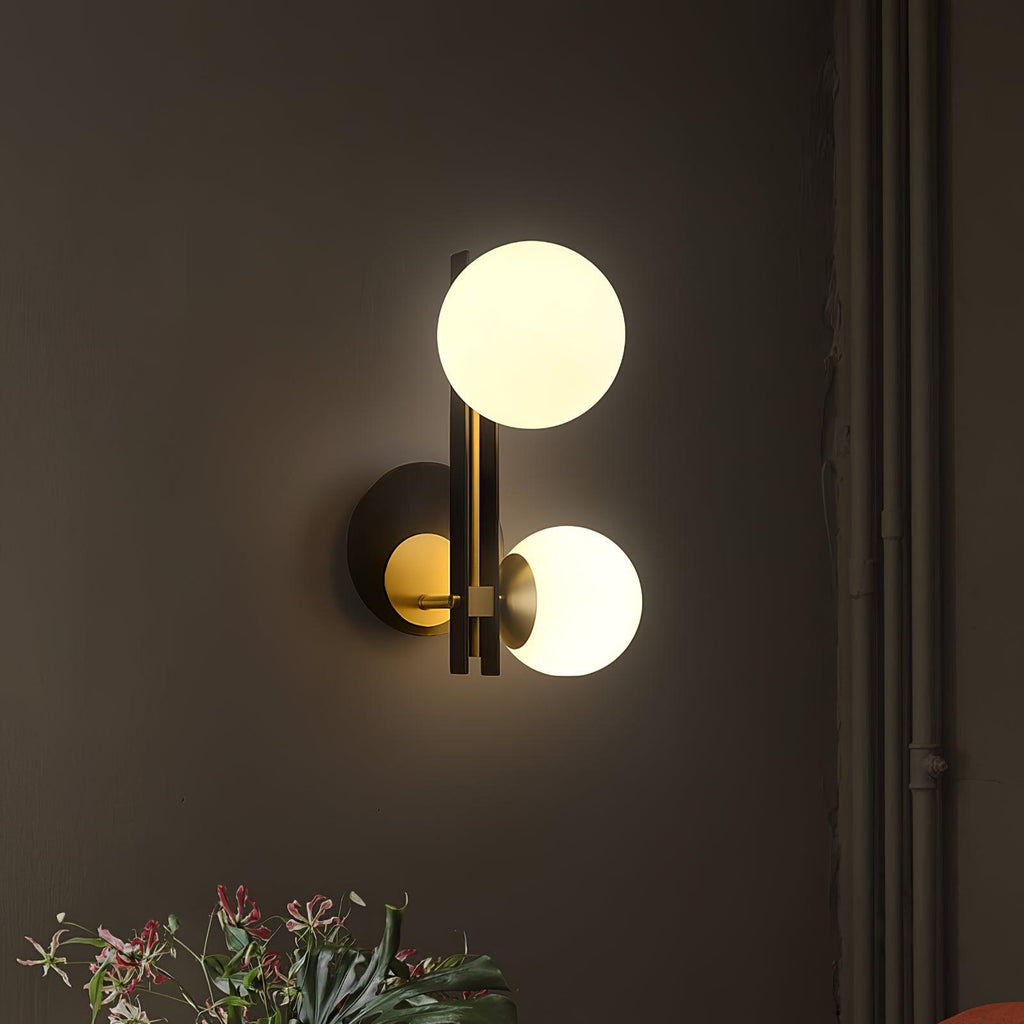 Osternaria Glass Wall Light-Moonnatur