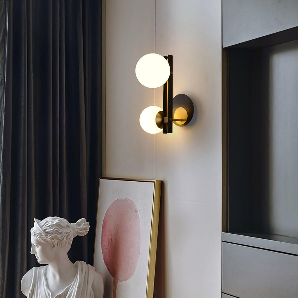 Osternaria Glass Wall Light-Moonnatur