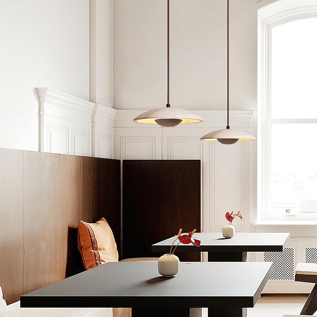 Quenelorie Travertine Pendant Light-Moonnatur