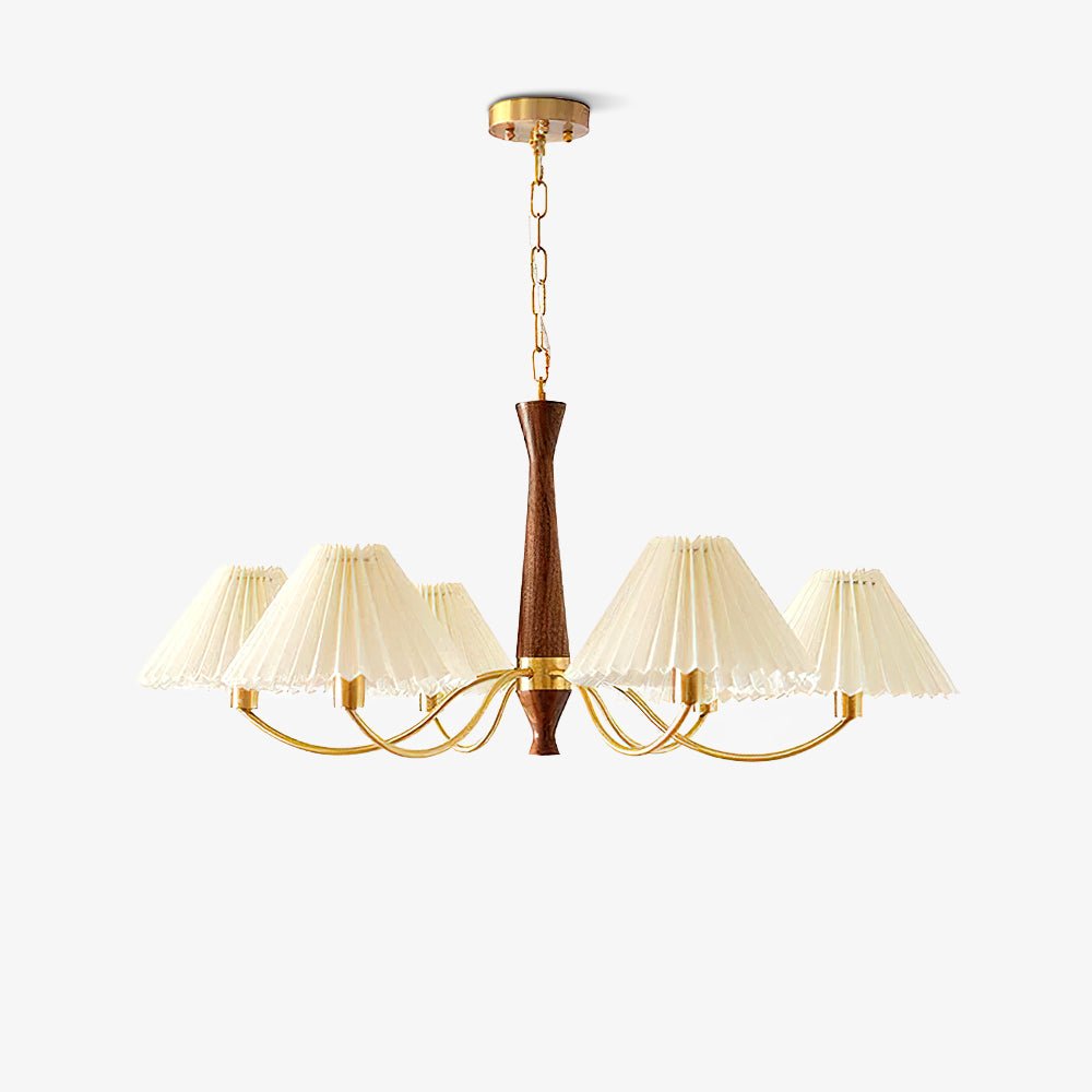 Quenelcove Fabric Chandelier-Moonnatur