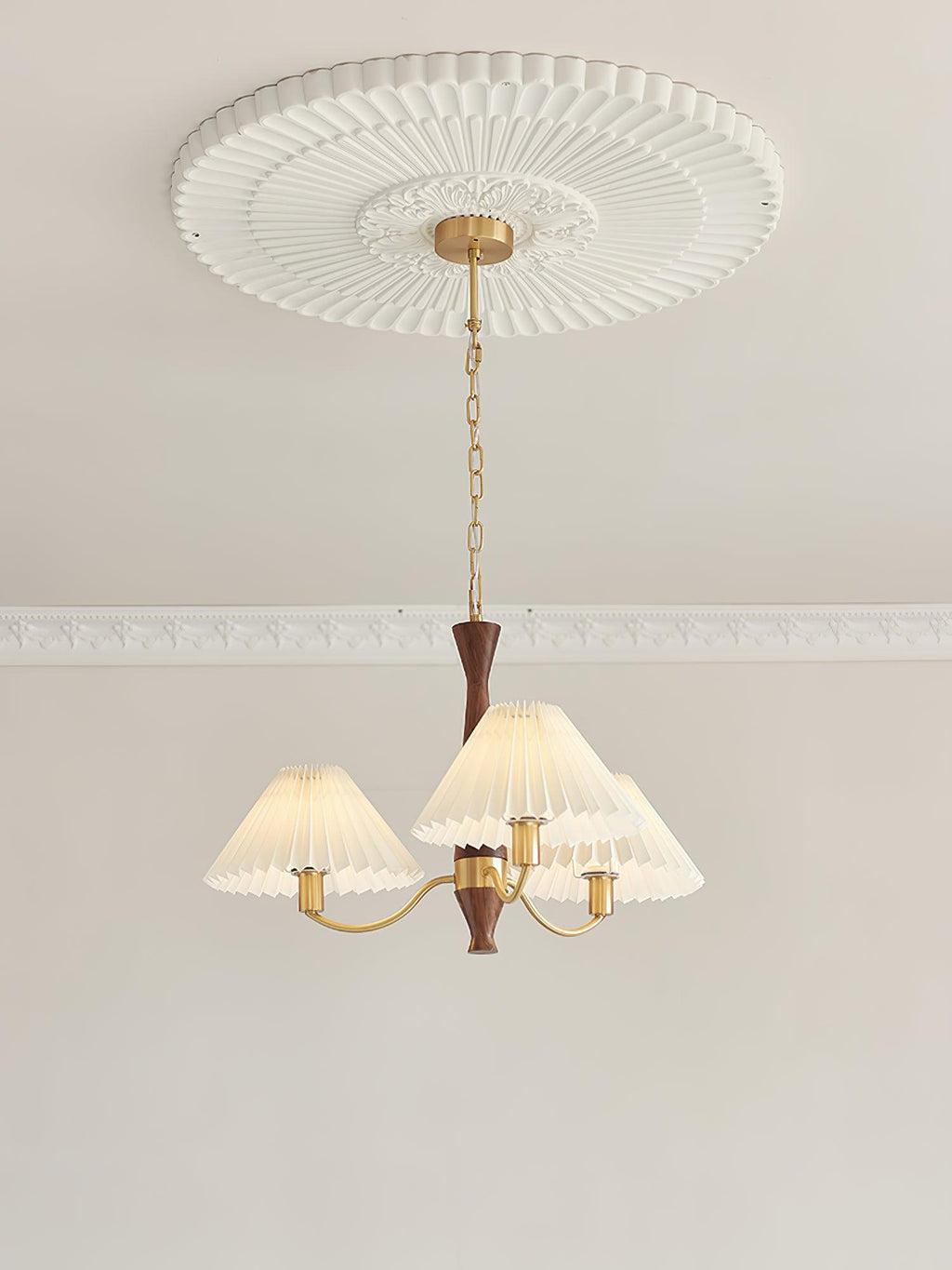 Lissavine Fabric Chandelier-Moonnatur