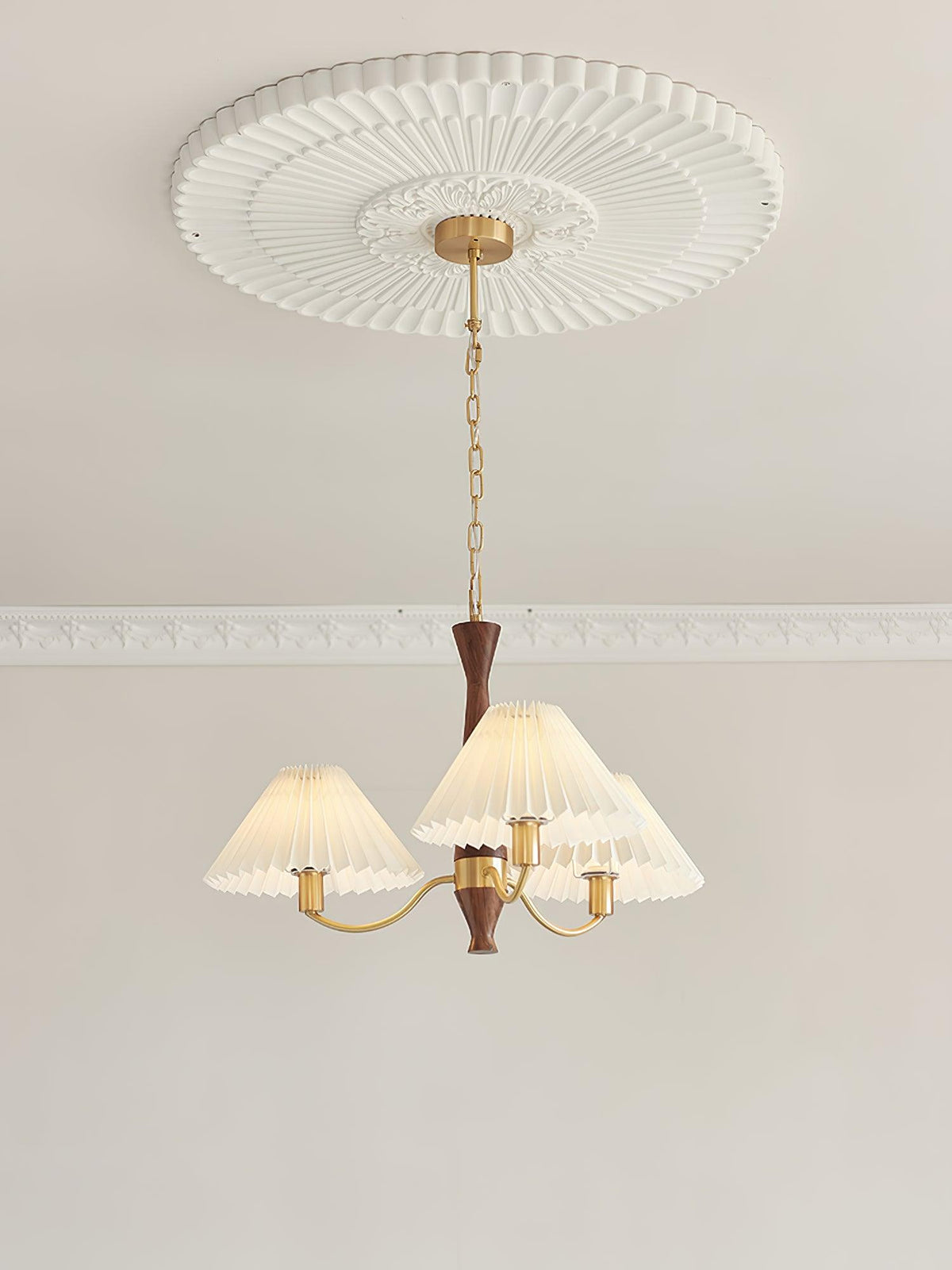 Lissavine Fabric Chandelier-Moonnatur