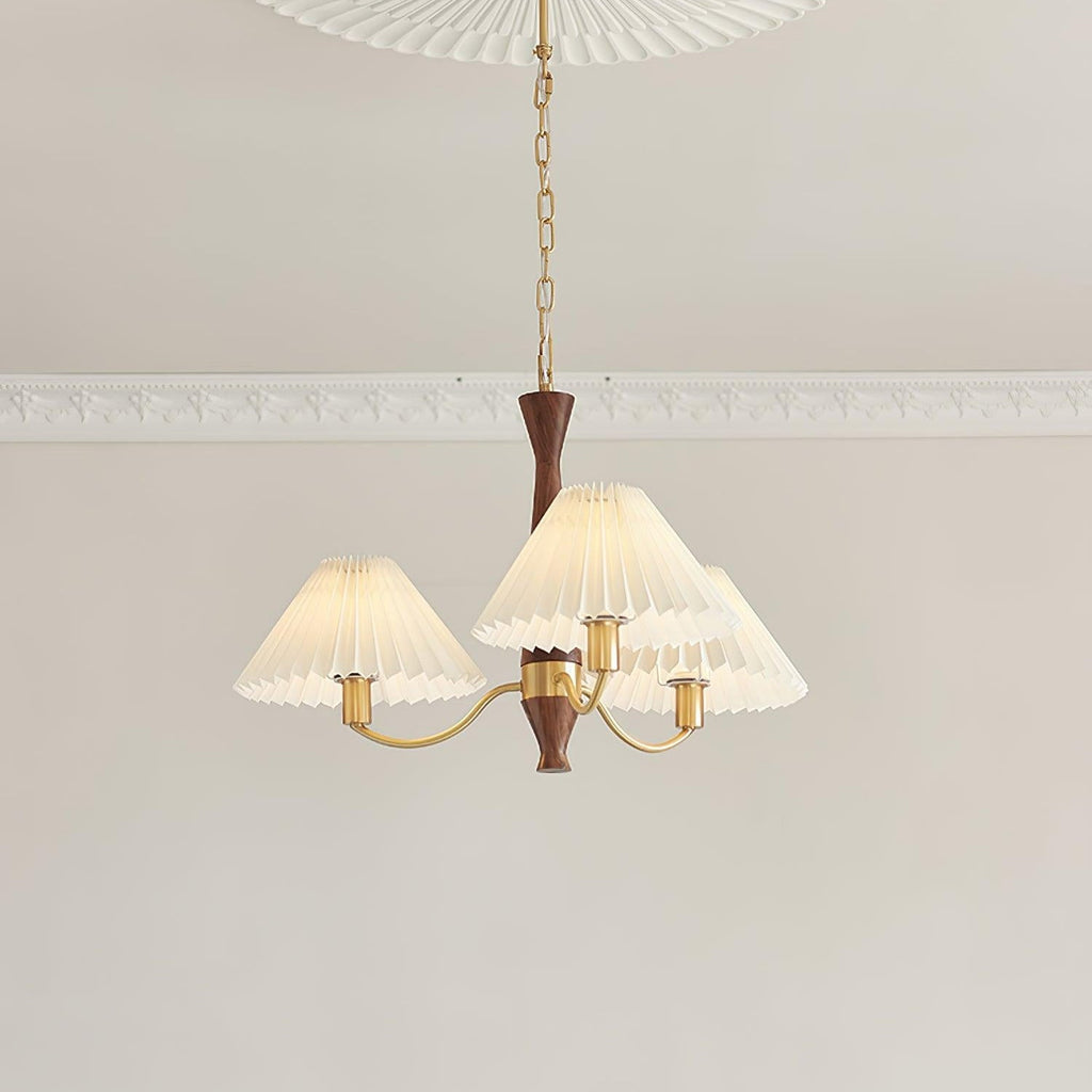 Quenelcove Fabric Chandelier-Moonnatur