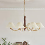 Quenelcove Fabric Chandelier-Moonnatur