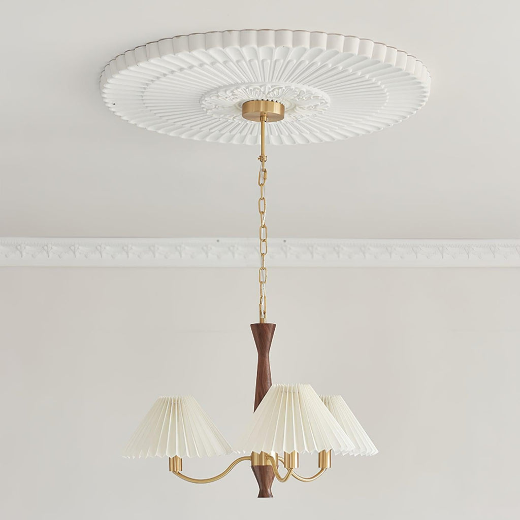 Quenelcove Fabric Chandelier-Moonnatur