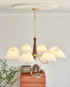 Lissavine Fabric Chandelier-Moonnatur
