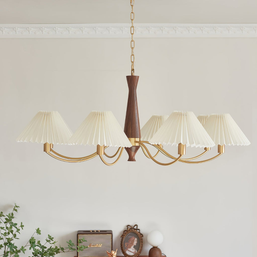 Lissavine Fabric Chandelier-Moonnatur