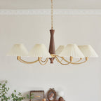 Quenelcove Fabric Chandelier-Moonnatur