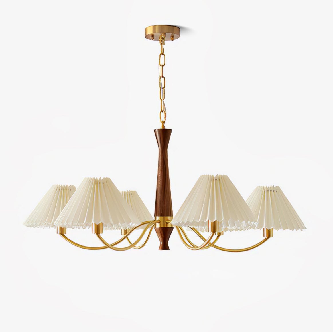 Lissavine Fabric Chandelier-Moonnatur