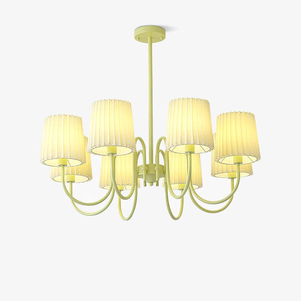 Lorrenbrook Fabric Chandelier-Moonnatur