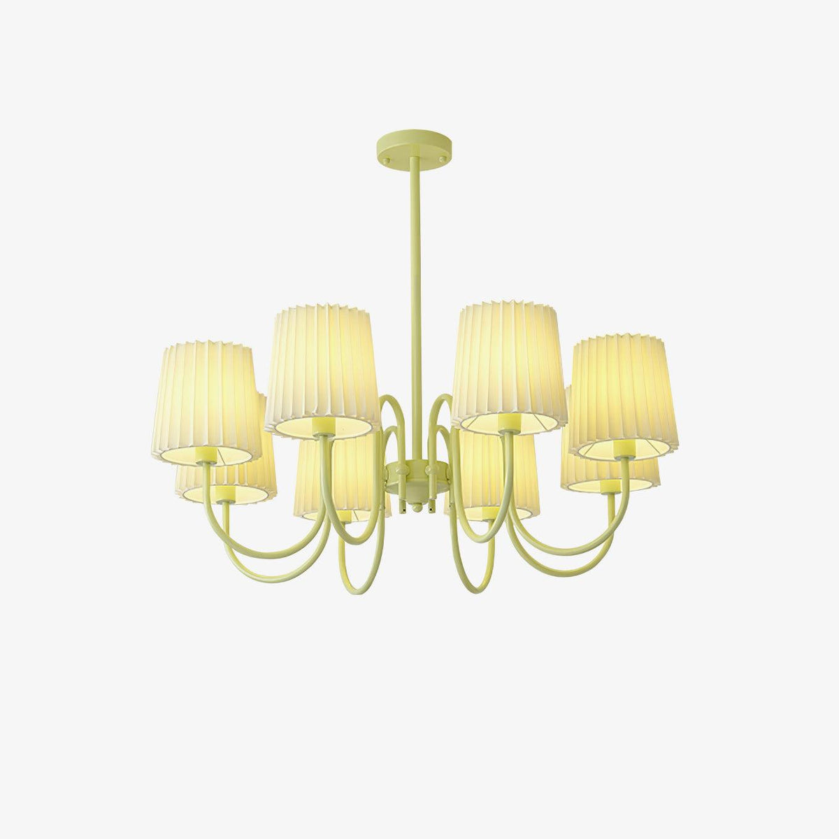 Lorrenbrook Fabric Chandelier-Moonnatur