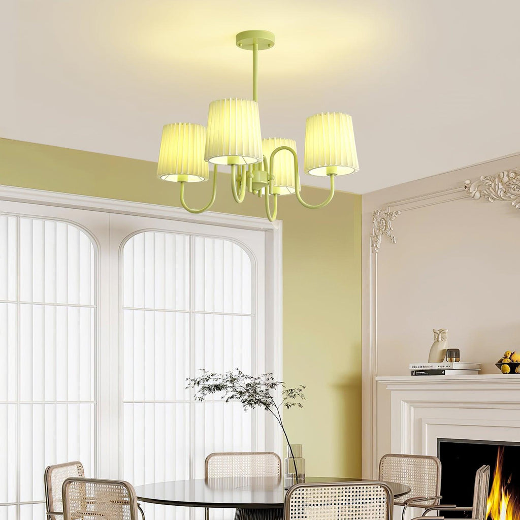 Lorrenbrook Fabric Chandelier-Moonnatur