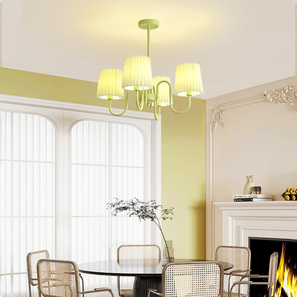 Lorrenbrook Fabric Chandelier-Moonnatur