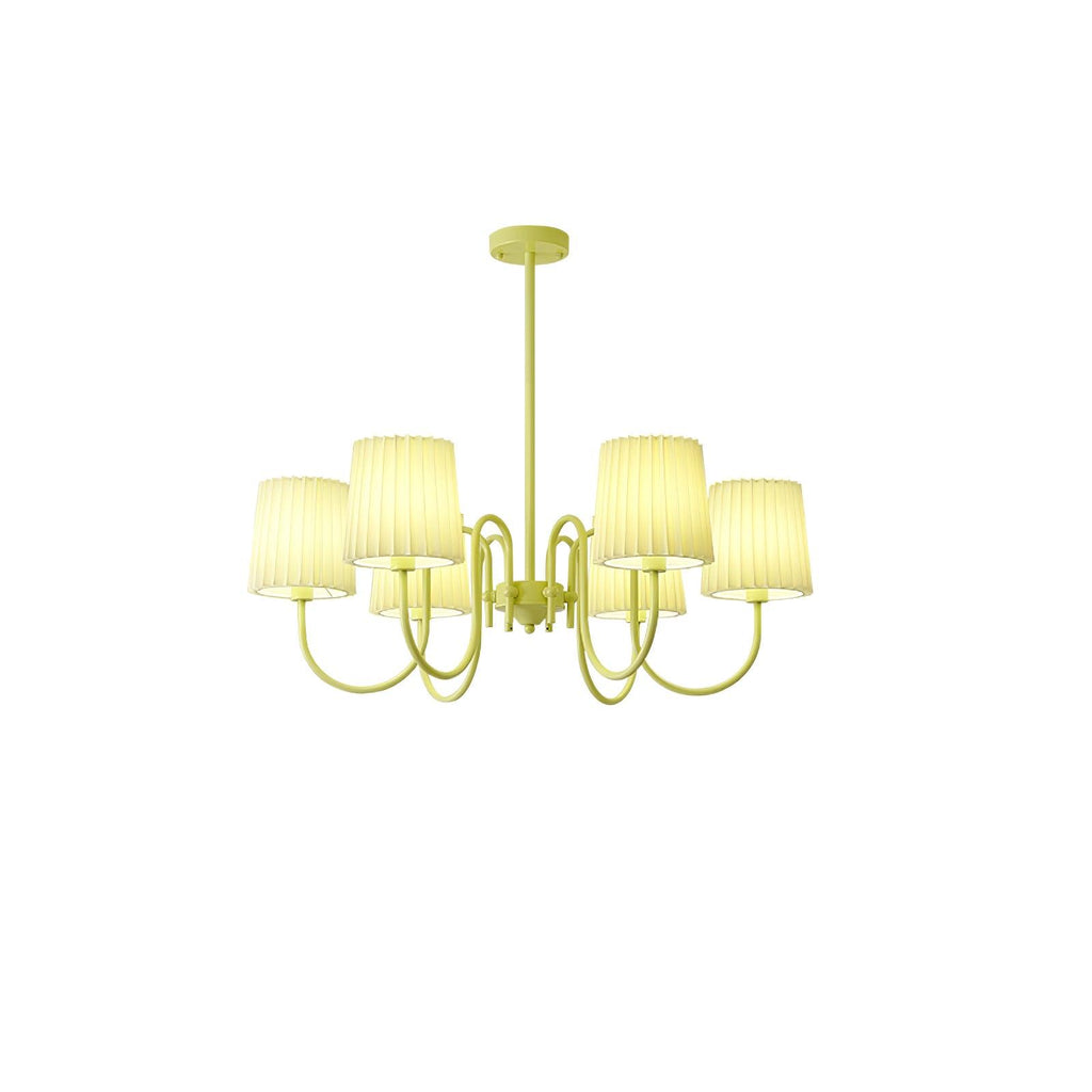 Lorrenbrook Fabric Chandelier-Moonnatur