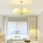 Lorrenbrook Fabric Chandelier-Moonnatur
